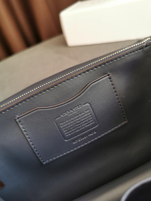 Coach Alie爱丽老花邮差包-蓝色 商品图8