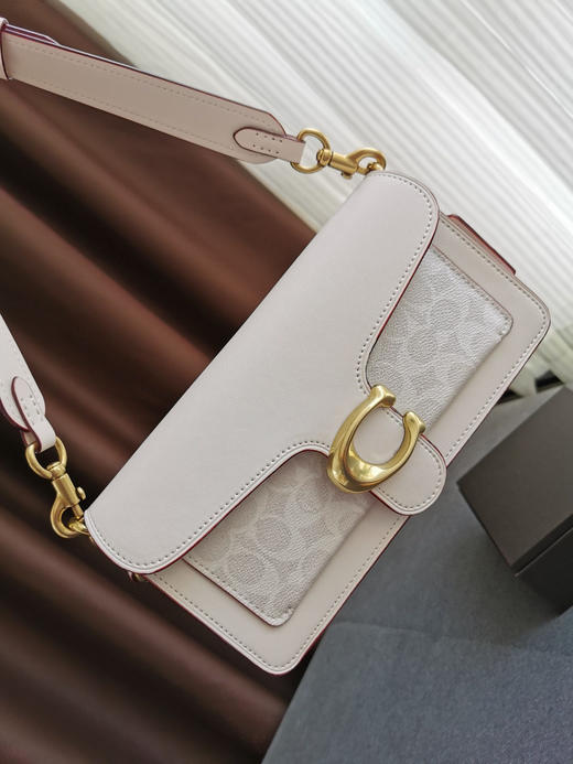 coach tabby蔻驰酒神包-白色老花 商品图4