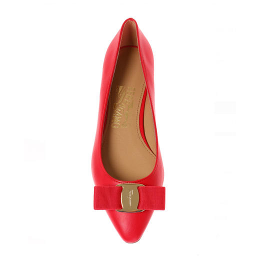 FERRAGAMO 菲拉格慕 女士 平底鞋 红色 657876 RF 商品图3