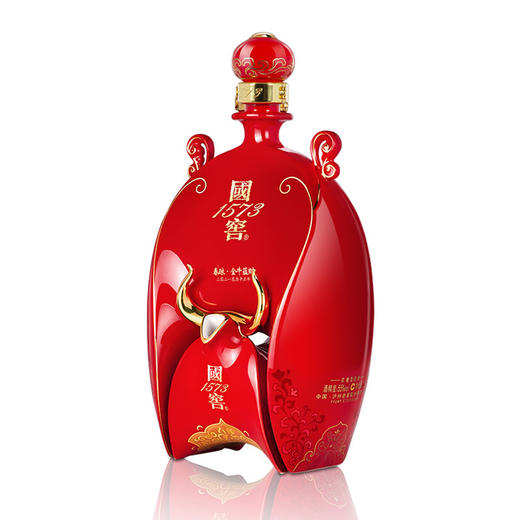【泸州老窖官方形象店】55度 国窖1573春酿酒金牛蕴财 1L 商品图4