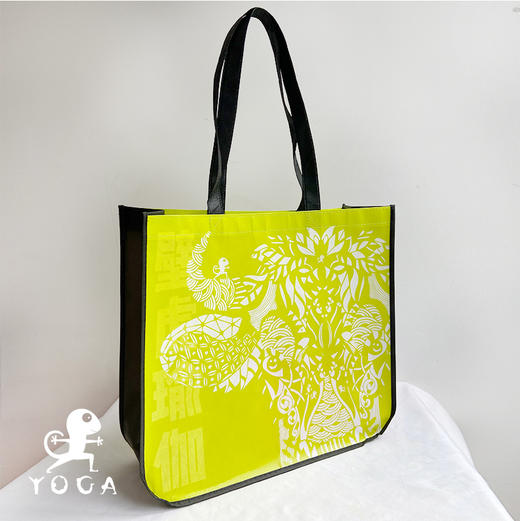 （现货秒发）壁虎瑜伽超大容量【旺气吉牛包】超大容量无纺布单肩包 商品图1