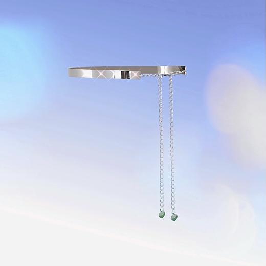 no identity 赛博朋克未来金属链条腰带腰封小众设计千禧y2k 商品图0