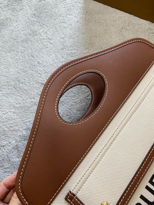 Burberr棕色pocket包横字母款 商品图4