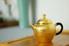 蓝珀小金壶 纯银鎏24K金 特价 商品缩略图0