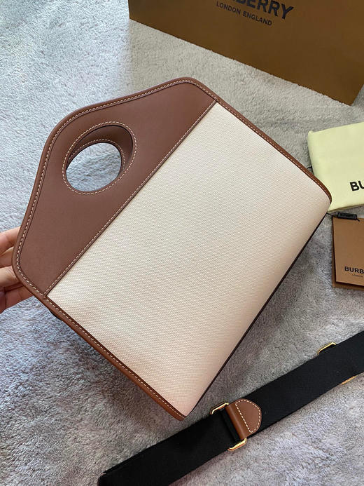 Burberr棕色pocket包横字母款 商品图3