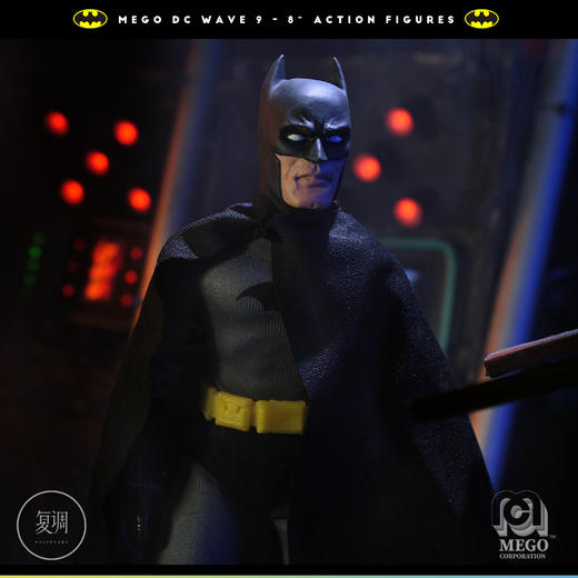 现货 Mego DC 蝙蝠侠 超人 神奇女侠 超级英雄 8英寸挂卡 商品图1
