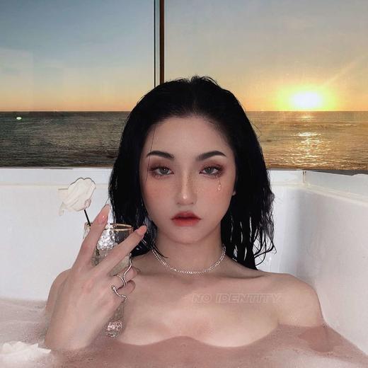 no identity轻奢宫廷风贵妇水晶项链锁骨链超闪百搭choker 商品图4