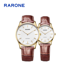 RARONE雷诺表高光系列石英对表83819