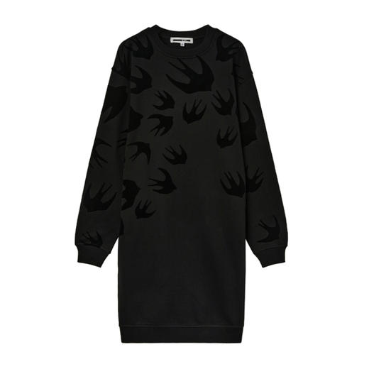 MCQ 麦昆 卫衣连衣裙 黑色燕子 379194 RLT74 1000 商品图0