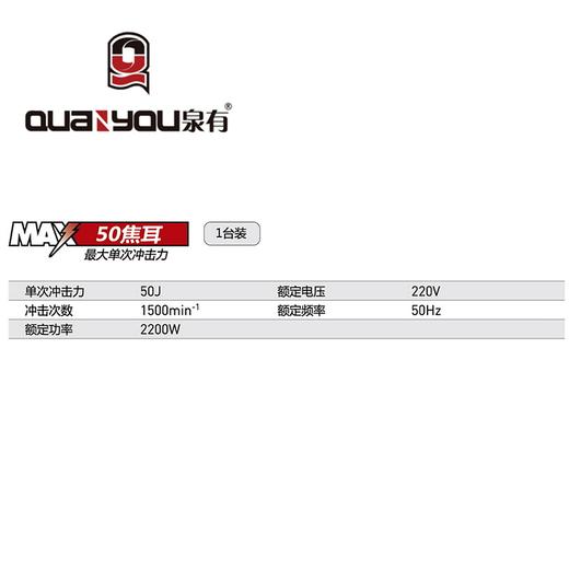 电镐50J QY-8115M 商品图1
