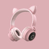 【耳机】猫耳朵头戴式蓝牙耳机 无线发光耳机电脑电竞耳麦 商品缩略图0