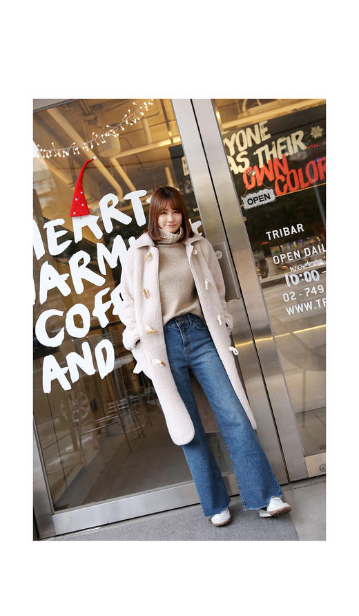 PIKAPIKA       羊毛野马Topokki大衣JPY带授权招加盟代理 商品图2