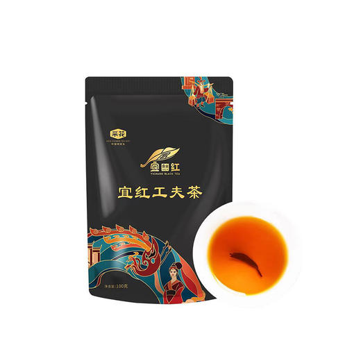 【宜昌助农馆】采花宜昌宜红 特级红茶100g/袋装 商品图0