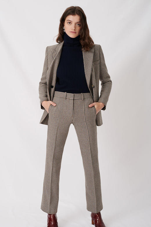 maje 格纹夹克JPY带授权招加盟代理 商品图1