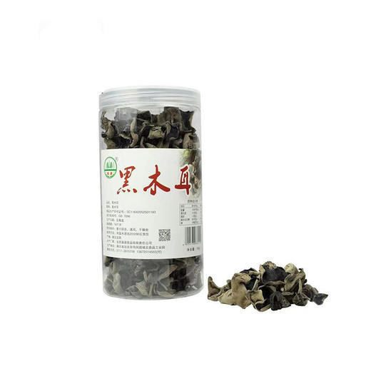 【宜昌助农馆】森源黑木耳180g/罐 商品图0
