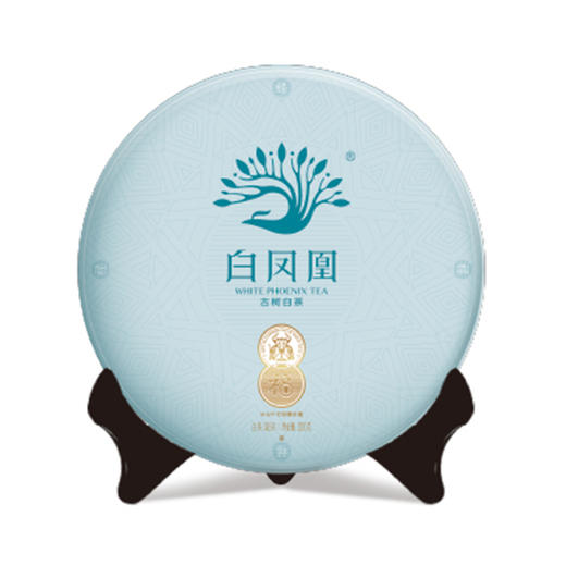 白凤凰牛年生肖纪念饼200g/饼 商品图4