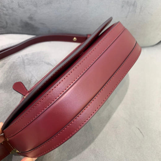 Olympia腋下包-酒红 商品图6