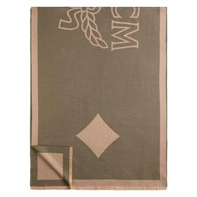 MCM 女士秋冬新品保暖经典Logo羊毛披肩围巾  MEFAAMM03-JH001