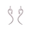 no identity独立设计未来感蛇水钻耳环 商品缩略图4