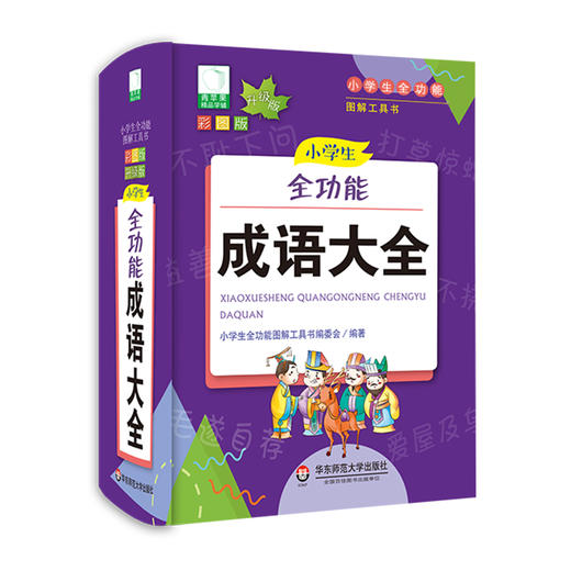 小学生全功能成语大全 青苹果新版 新课标部编版 小学生全功能图解工具书 正版全彩教辅 华东师范大学出版社 商品图1