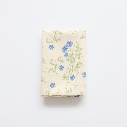 HUJI祤集小方巾插画素雅印花 商品图0
