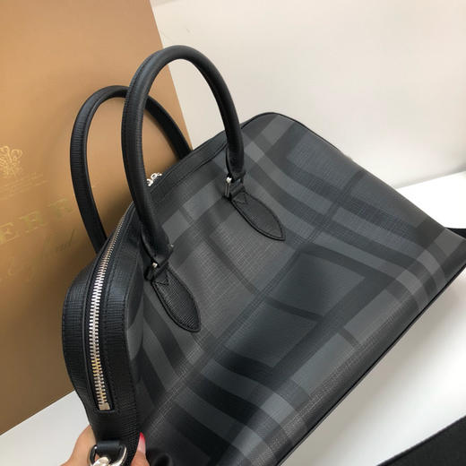 【薄款炭灰格】B家男款公文包 商品图1