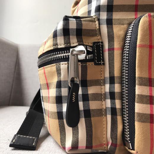 B家女士中格子双肩背包 7242 商品图5