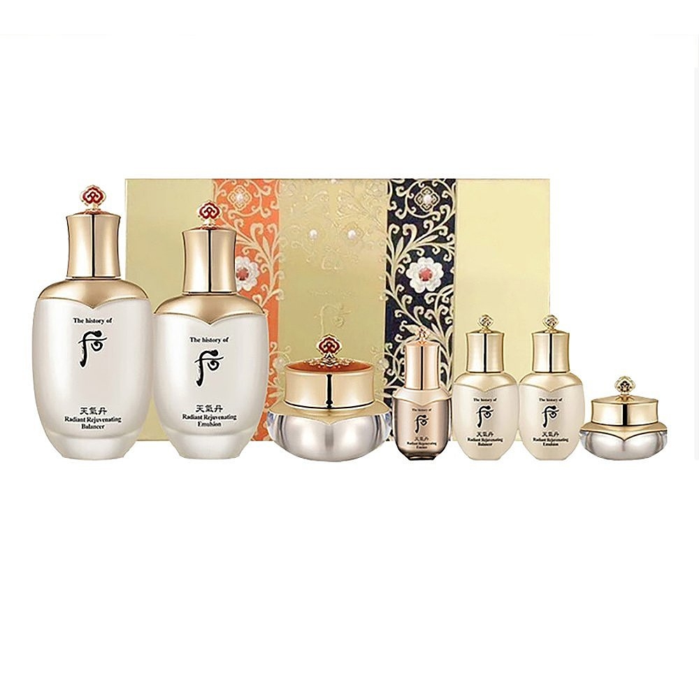   后天气丹花献紧颜套盒