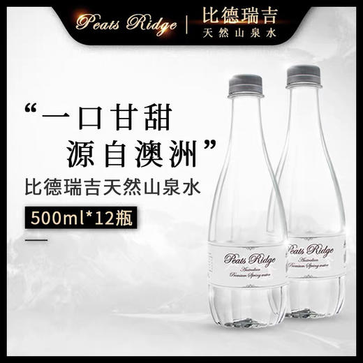 澳洲彼德瑞吉天然泉水-弱碱性低钠水500ml-会员6折 商品图1