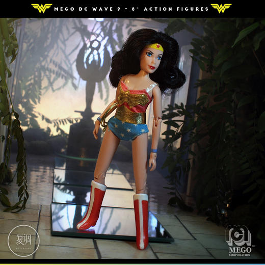 现货 Mego DC 蝙蝠侠 超人 神奇女侠 超级英雄 8英寸挂卡 商品图8