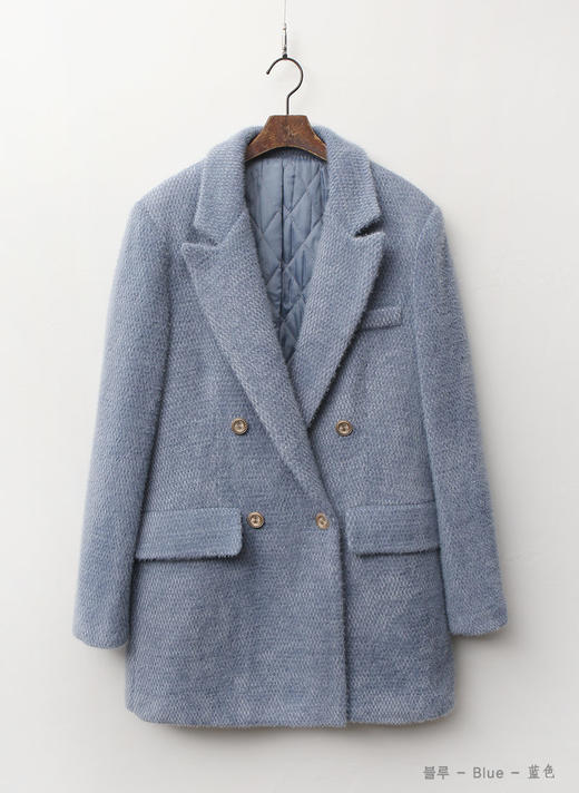 MORETHANBETTER    下雪的Qui缝金色花呢夹克JPY带授权招加盟代理 商品图3