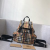 B家女士小号格子双肩背包 7243 商品缩略图1