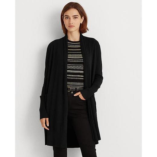 Lauren Ralph Lauren莫代尔真丝开衫毛衣JPY带授权招加盟代理 商品图0