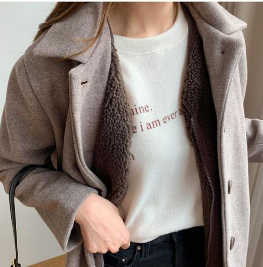 JQ  羊毛外套全棉短外套纽扣女装JPY带授权招加盟代理 商品图0