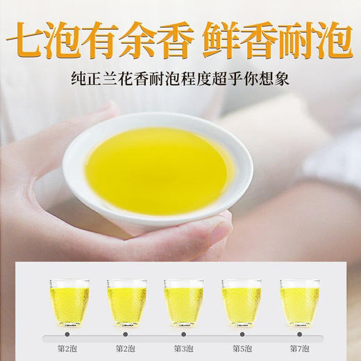 传奇会茶叶 特级清香型无农残安溪铁观音 五星经典特级兰花香铁观音500g礼盒装 商品图5