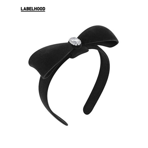 SHUSHU/TONG 植绒蝴蝶结发箍 20376NNNYLRED 商品图1