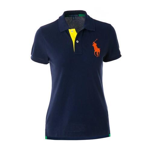 RALPH LAUREN 拉夫劳伦 新款 女士简约时尚马球标棉质亲肤polo衫 G-1278409 商品图0