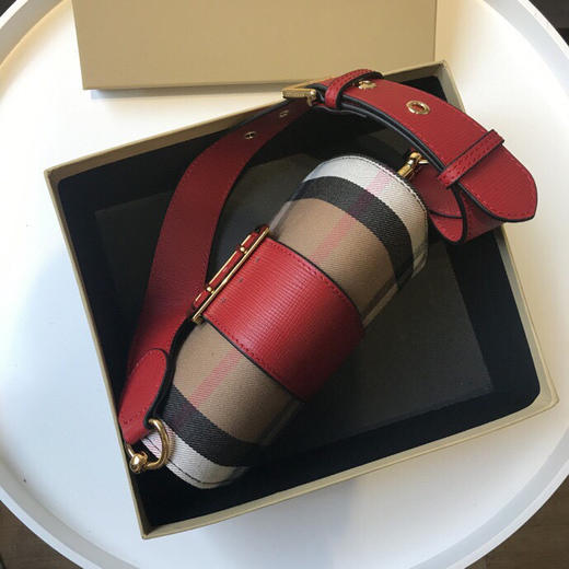 B家经典格子包-红色 商品图5