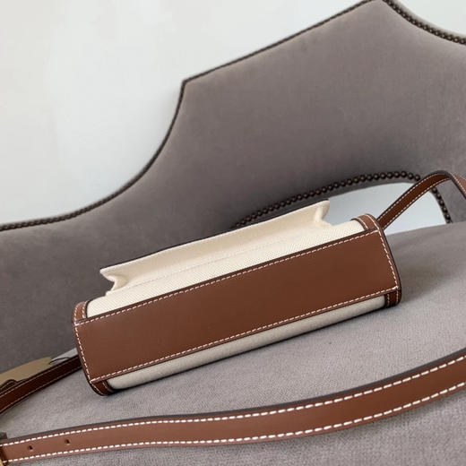 Burberr棕色pocket包log圆款 商品图8