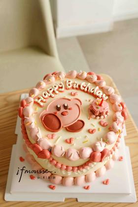 「女孩」复古手绘星之卡比