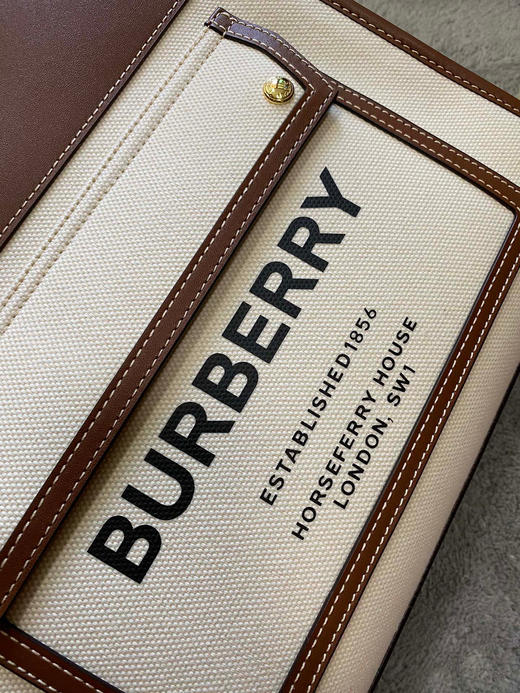 Burberr棕色pocket包横字母款 商品图2