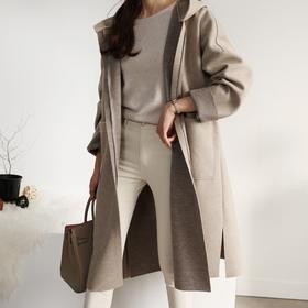 hanlbaragi         Royce拉链羊毛连帽外套JPY带授权招加盟代理