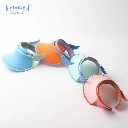 i-baby冰感防晒帽 儿童/成人/亲子 防晒帽防紫外线遮阳遮脸太阳户外出游沙滩帽 商品图2