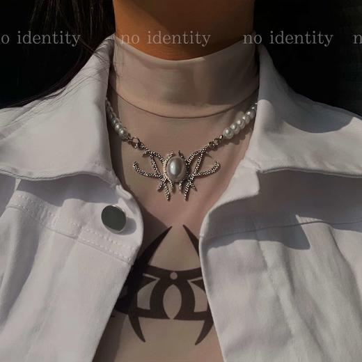 noidentity原创独立设计异型未来感珍珠秋冬造型锁骨链情侣项链男 商品图1