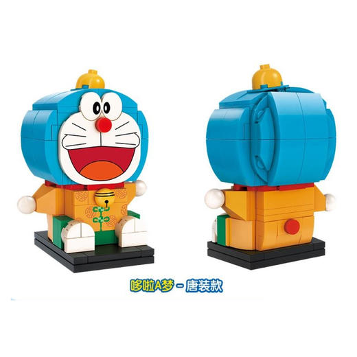 T 启蒙A0112哆啦A梦-唐装 商品图2