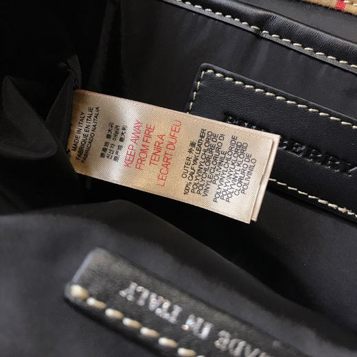 B家女士小号格子双肩背包 8773 商品图8