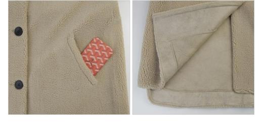 beetlebud   4按钮领羊毛外套JPY带授权招加盟代理 商品图3