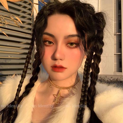 noidentity 冬日造型感超强流苏星星水晶choker圣诞限定项链长款 商品图1