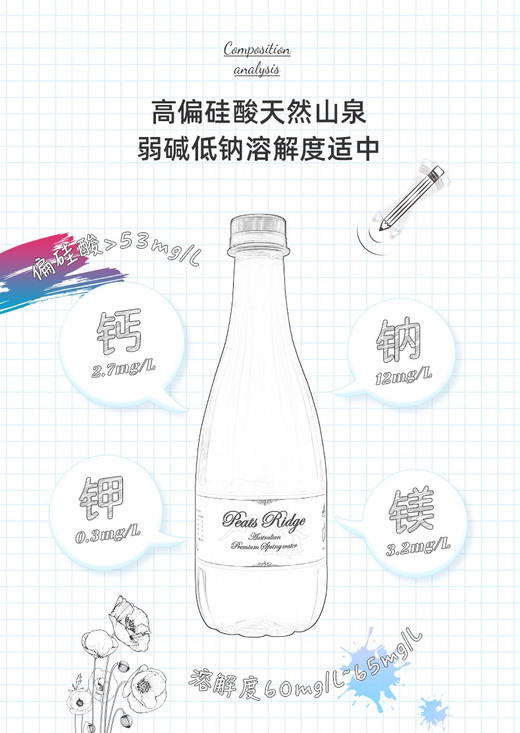 澳洲彼德瑞吉天然泉水-弱碱性低钠水500ml-会员6折 商品图3