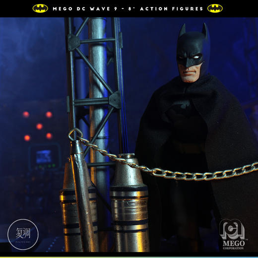 现货 Mego DC 蝙蝠侠 超人 神奇女侠 超级英雄 8英寸挂卡 商品图2